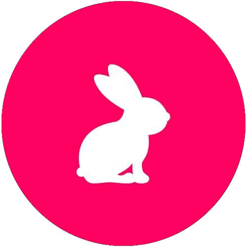 Bílý králíček logo